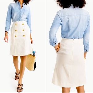 J. Crew sailor skirt